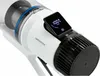 Close-up of a cordless vacuum cleaner's display and motor housing. Voir les images du produit