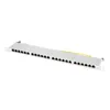 Logilink 19" Cat.6A Patchpanel, 24-Port, grau, 0,5 HE Produktbild-Vorschau 4