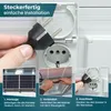 Balkonkraftwerk 1000 W Bifazial Glas/Glas Solaranlage Produktbild-Vorschau 4