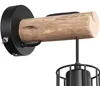 Globo Lighting Wandleuchte Metall schwarz, 1x E27 Produktbild-Vorschau 8