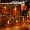 Halloweenský LED řetěz dýně 3 m, 20 světel, bateriová Náhled obrázku produktu 4