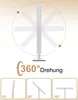 Specchio da trucco a LED ZMH con illuminazione, 25×30 cm, 3 Anteprima dell’immagine prodotto 6