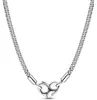 Pandora Moments Gliederhalskette mit Nieten 392451C00-45 Produktbild-Vorschau 7