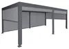 Aluminiowa pergola HWC-L41 z 6-krotną ścianą boczną, Podgląd zdjęcia produktu 4