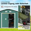 Outsunny Gerätehaus 12,4 m² Gartenhaus mit Satteldach, Produktbild-Vorschau 5