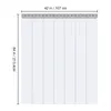 Tenda a strisce VEVOR, 213,4 cm di altezza x 106,7 cm di Anteprima dell’immagine prodotto 8