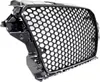 Wabendesign Kühlergrill Wabengrill Glanz passend für Audi Produktbild-Vorschau 4