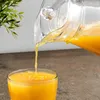 Vilde Glaskaraffe Karaffe Krug aus Glas mit Deckel 1,4 L + Produktbild-Vorschau 3