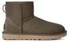 Dámské zimní boty UGG Classic Mini II, ovčí vlna, semiš, Náhled obrázku produktu 1