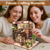 OKWISH 3D-Puzzles, Handgefertigtes DIY Miniaturhaus, Produktbild-Vorschau 9