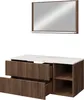 A bathroom vanity set with a mirror above it, presented against a white background. Náhled obrázku produktu