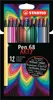 Premium-Filzstift - STABILO Pen 68 - ARTY - 12er Pack mit Produktbild-Vorschau 1