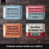 LANOLU Retro Blechschild 'es muss nicht immer alles Sinn Produktbild-Vorschau 6
