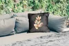 MuchoWow® Outdoor Kissen - Pflanze - Blätter - Gold - Produktbild-Vorschau 2