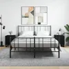 vidaXL Nachttische 2 Stk. Schwarz 40x40x50 cm Holzwerkstoff Produktbild-Vorschau 11