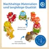 Bieco Holz Geburtstagszug Waldtiere mit Zahlen 0 - 9 Jahre Produktbild-Vorschau 4