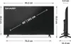 Sharp 40HF3265E, 101,6 cm (40 inch), 1920 x 1080 pixels, Productafbeelding-voorbeeld 6