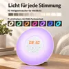 Lichtwecker mit 30-Minuten-Sonnenaufgang, FM-Radio, 6 Produktbild-Vorschau 7