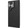 A black smartphone case with a camera cover is shown from the side. Produktbild-Vorschau