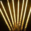 192 LED Meteorschauer Lichterkette Meteor Eiszapfen Lichter Produktbild-Vorschau 9