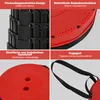 Peviasot, 4 chaises pliantes portables, couleur rouge, Voir les images du produit 6
