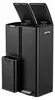 SONGMICS Mülltrennsystem Küche 60 L Tretmülleimer mit 3 Produktbild-Vorschau 4