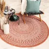 Volero - Outdoor Teppich Rund - Summer Azteca Terracotta - Produktbild-Vorschau 8