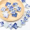 121 Stuks Ceramische Mozaïektegels - Celadon - 2,5 x 2,5 cm Productafbeelding-voorbeeld 4