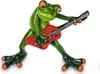 Dekofiguren Frosch als Gitarren Spieler H. 13cm Formano Produktbild-Vorschau 1