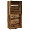 vidaXL Kleiderschrank Altholz-Optik 100x50x200 cm Produktbild-Vorschau 1