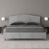 ITYHOME - Bett ohne Lattenrost 160x190 Zement Dores Produktbild-Vorschau 2