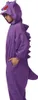 Onesie Kigurumi Pigiama Pokemon Gengar Travestimento Anteprima dell’immagine prodotto 4
