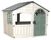 SNOWDRIFT Spielhaus aus Kunststoff, cremeweiß, 140x111x115 Produktbild-Vorschau 1