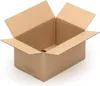 An open cardboard box on a white background. Produktbild-Vorschau