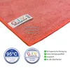 Mikrofasertücher rot, Putztücher Set 16 Stück, 32x32 cm, Produktbild-Vorschau 3