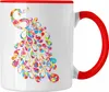 Trendation - Pfau Deko Tasse Geschenk Schöne Grafik Produktbild-Vorschau 1