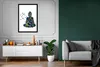 MuchoWow® MuchoWow® Gerahmtes Poster Buddha - Vögel - Farbe Produktbild-Vorschau 6