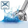 A hand blender is shown splashing water, with an 'AntiSplash' icon in the top left corner. Produktbild-Vorschau