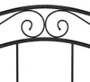 vidaXL Letto in metallo nero 120x200 cm Anteprima dell’immagine prodotto 6
