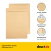 25 pezzi - busta pieghevole E4 con piega inferiore di 4 cm Anteprima dell’immagine prodotto 4