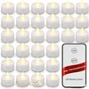 MONZANA LED Teelichter mit Fernbedienung, flackernd, 30er Produktbild-Vorschau 1