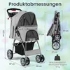 COSTWAY kočík pre psov do 15 kg, kočík pre psov so Náhľad obrázku produktu 3