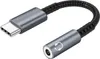 INF USB-C na 3,5 mm adaptér pre slúchadlá Šedá Náhľad obrázku produktu 1