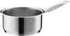 A stainless steel saucepan with a handle, shown against a white background. Náhled obrázku produktu