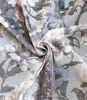 heimtexland ® Ösenschal Gardine Aquarell Blumen Blau Natur Produktbild-Vorschau 5