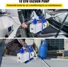 VEVOR 2stupňová vývěva 284 l/min 12CFM Vakuová vývěva Náhled obrázku produktu 2