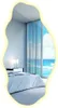 Großer Freiform Wandspiegel LED 100x50 cm – Rahmenlos – Produktbild-Vorschau 1