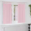 vidaXL Zatemňujúce závesy s krúžkami 2 ks baby pink 175 x Náhľad obrázku produktu 2