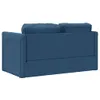 vidaXL Bodensofa mit Schlaffunktion Blau 112x174x55 cm Produktbild-Vorschau 7