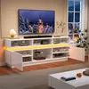 Meuble TV Merax à 4 niveaux et 10 compartiments de Voir les images du produit 7